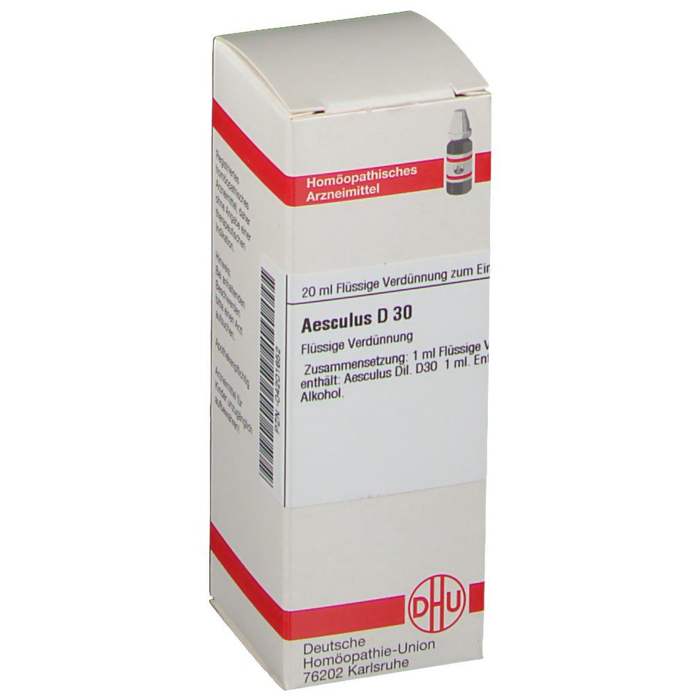 Aesculus D 30 Dilution 20 ml
