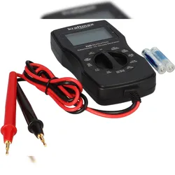 Kraftmax XT1 Akku- & Batterietester 1,2–9V mit Innenwiderstandsmessung