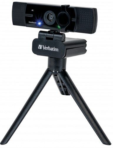 Verbatim 49580 webcam 3840 x 2160 pixels USB 2.0 Black