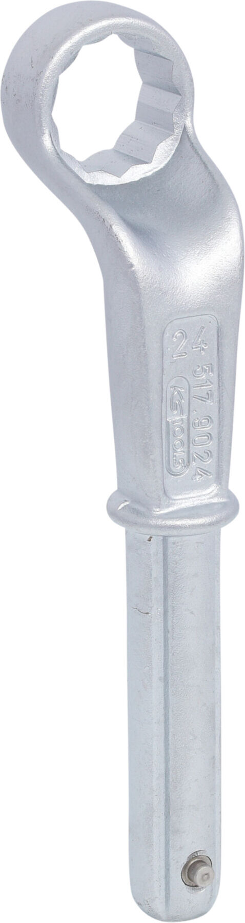KS Tools CLASSIC Zugringschlüssel, gekröpft, 24mm (517.9024)