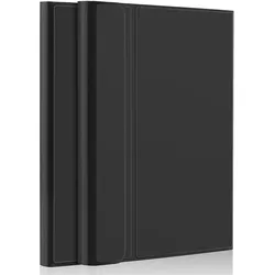 Cazy Tastatur Hülle Kompatibel mit iPad Air 2022 (5th Gen)/iPad Air 2020 (4th Gen) - Schutz Etui mit (DE), Tablet Tastatur, Schwarz