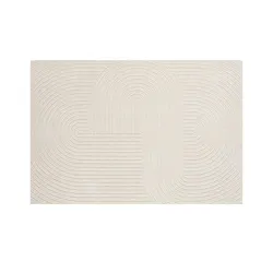 In- und Outdoorteppich   ¦ creme ¦ Synthetische Fasern ¦ Maße (cm): B: 80