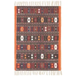 FLACHWEBETEPPICH Kelim-Muster 60/90 cm