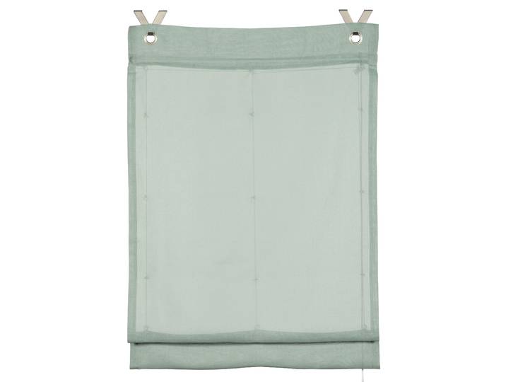 Raffrollo GARDINIA GRS Zen Silence , grün, B:60cm H:140cm, Obermaterial: 100% Kunststoff, Raffrollos, Raffrollo, Stoff aus 50 % recyceltes Polyester