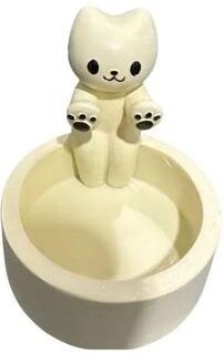 Uplift Picks Cute Kitten Cat Candle Holder Creative Aromatherapy Cartoon Candlestick Decor 02
