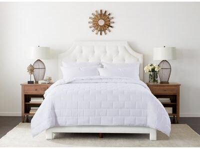St. James Home Subway Tile Stitch Down Alternative Blanket