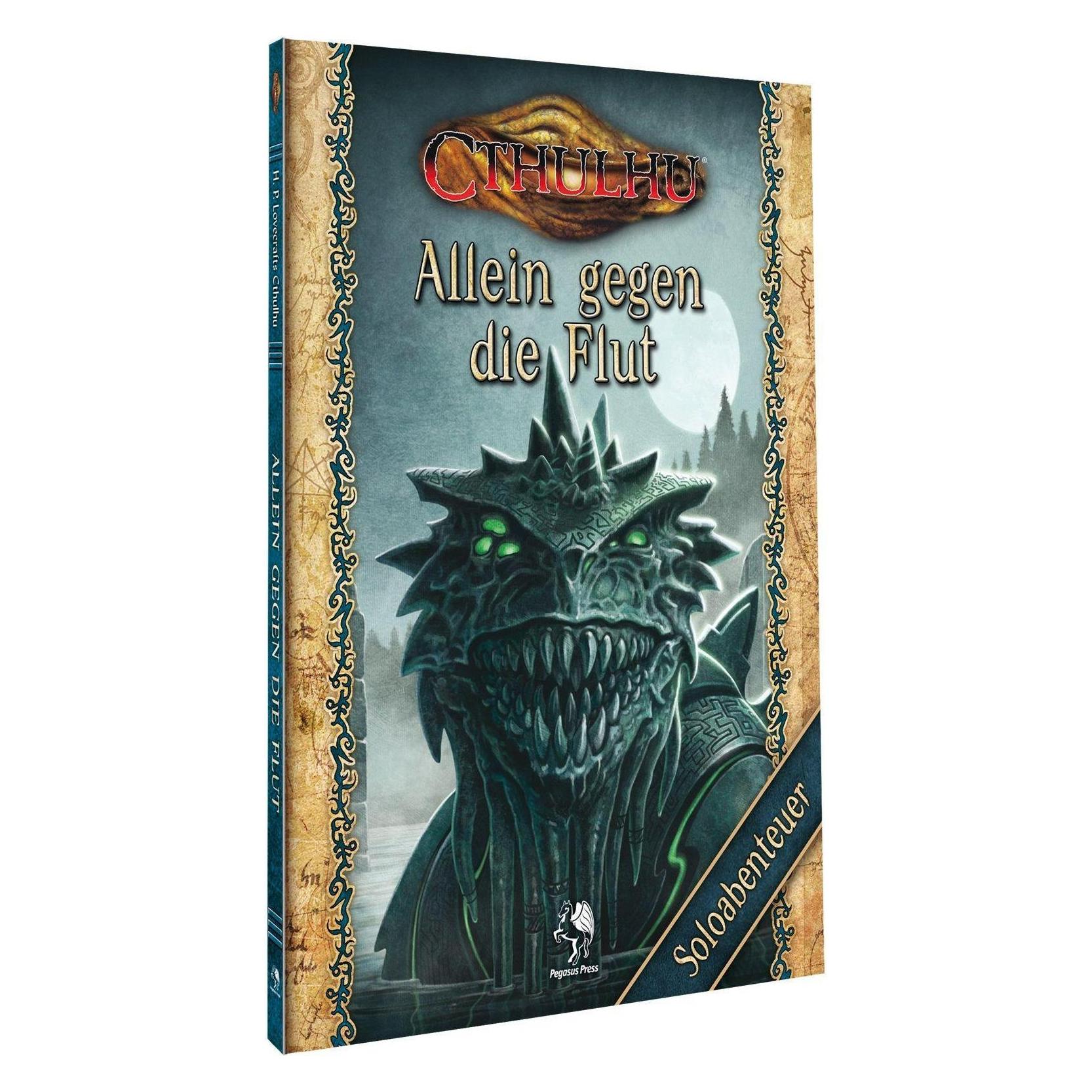 Pegasus 40102G - Cthulhu: Allein gegen die Flut (Softcover), 78 Seiten (DE-Ausgabe) (Deutsch) (40102G)