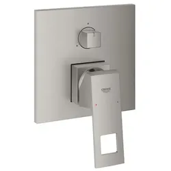 GROHE Eurocube Dusch- und Badewannenarmaturen Supersteel 24094DC0