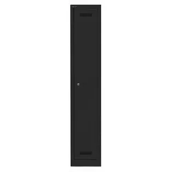 Garderobenschrank MonoblocTM | 1 Abteil - 633 schwarz