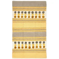 BAUMWOLLTEPPICH Chenille gemustert 90/150 cm
