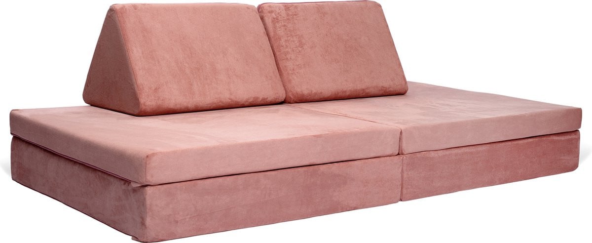 BAAAP Roze Speelgoedbank Play Couch - Kinderbank, Kinderstoel en Kinderfauteuil