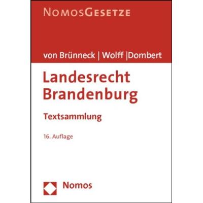 Landesrecht Brandenburg, Taschenbuch von , Nomos, 978-3-8329-7504-3