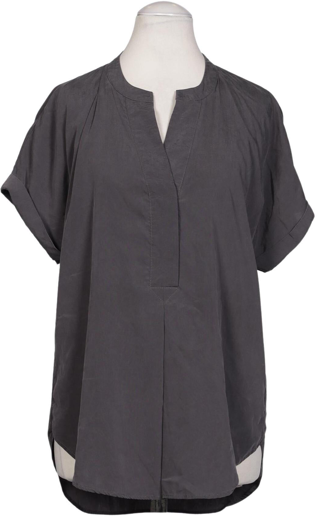 Peter Hahn Damen Bluse, Grau, Gr. EU 36, Modal / Synthetik - Second Hand