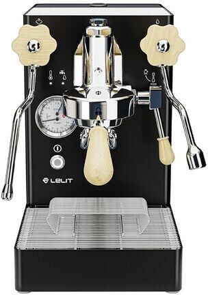 Siebträgermaschine Lelit Marax Pl62x-eucb Schwarz Und Helles Holz - - MaxiCoffee