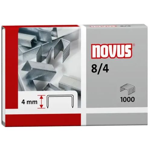 novus Heftklammern 8/4