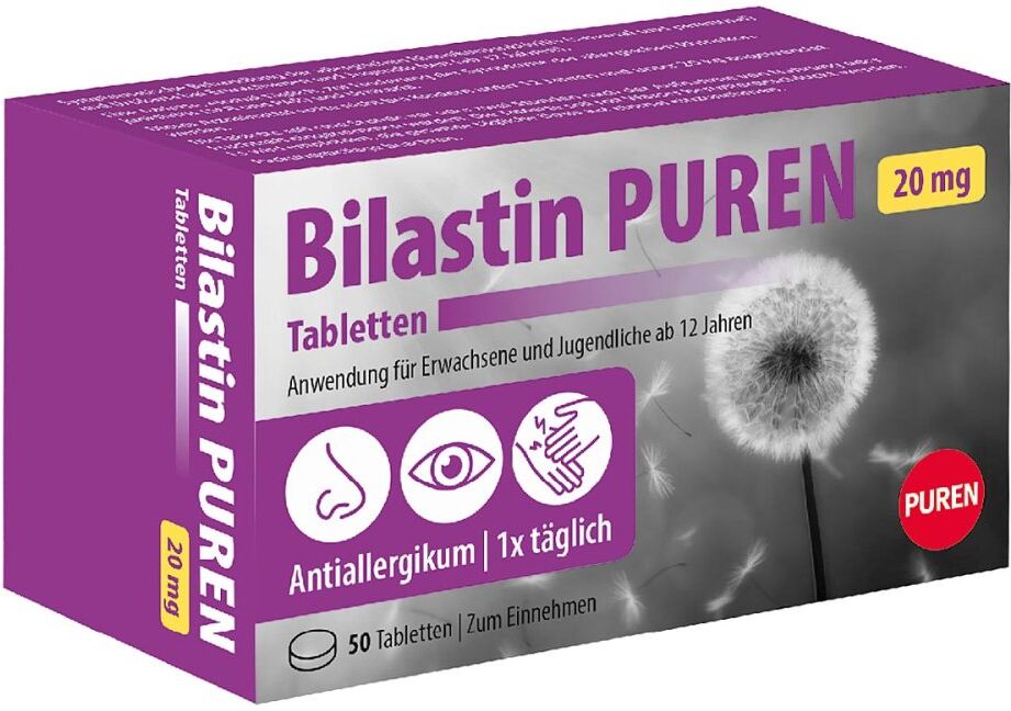 Bilastin Puren 20 mg Tabletten bei Allergie