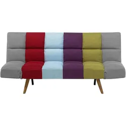 3-SITZER-SCHLAFSOFA Polsterbezug Bunt Ingaro
