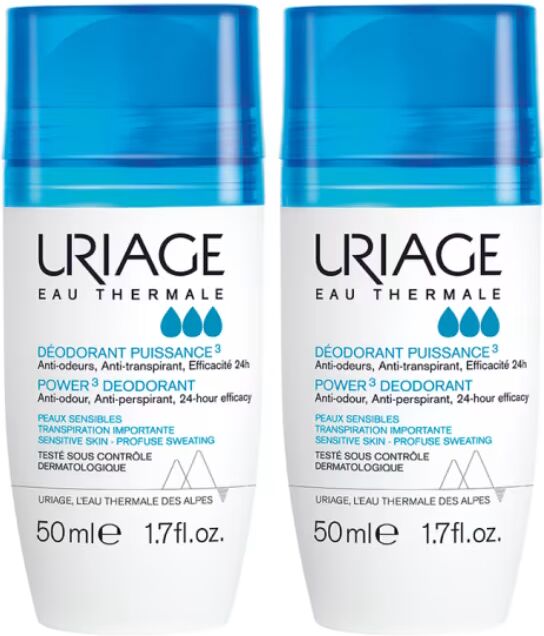 Uriage Desodorizante Roll-On Forte 2x50ml