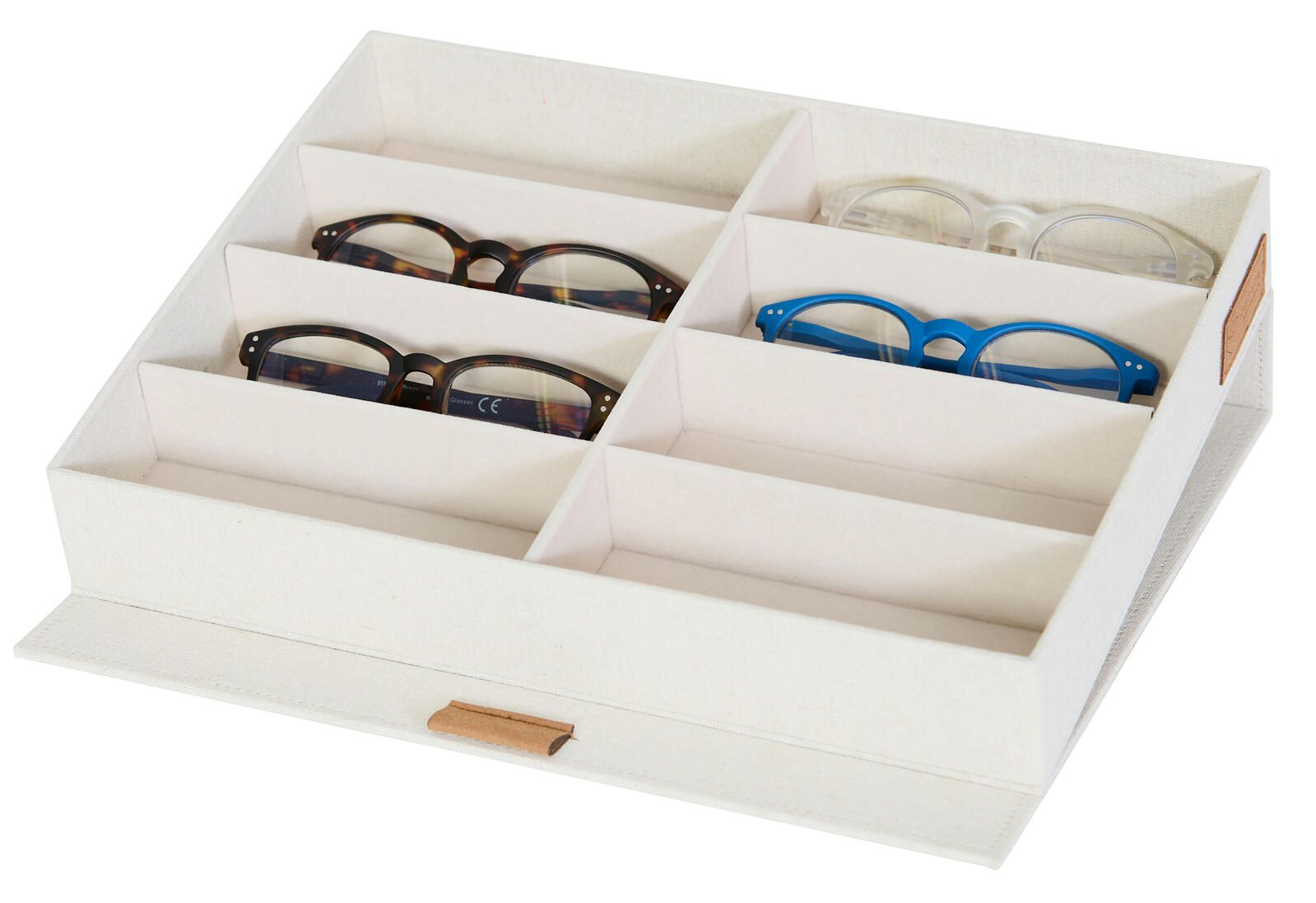 LOVE !T STORE !T Brillenbox Premium 32 x 25 x 5,5 cm, beige 551136OS