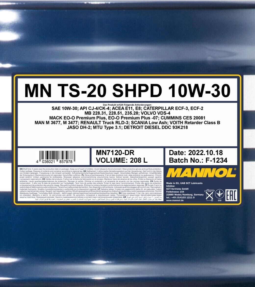 MANNOL MN7120-Dr Motoröl