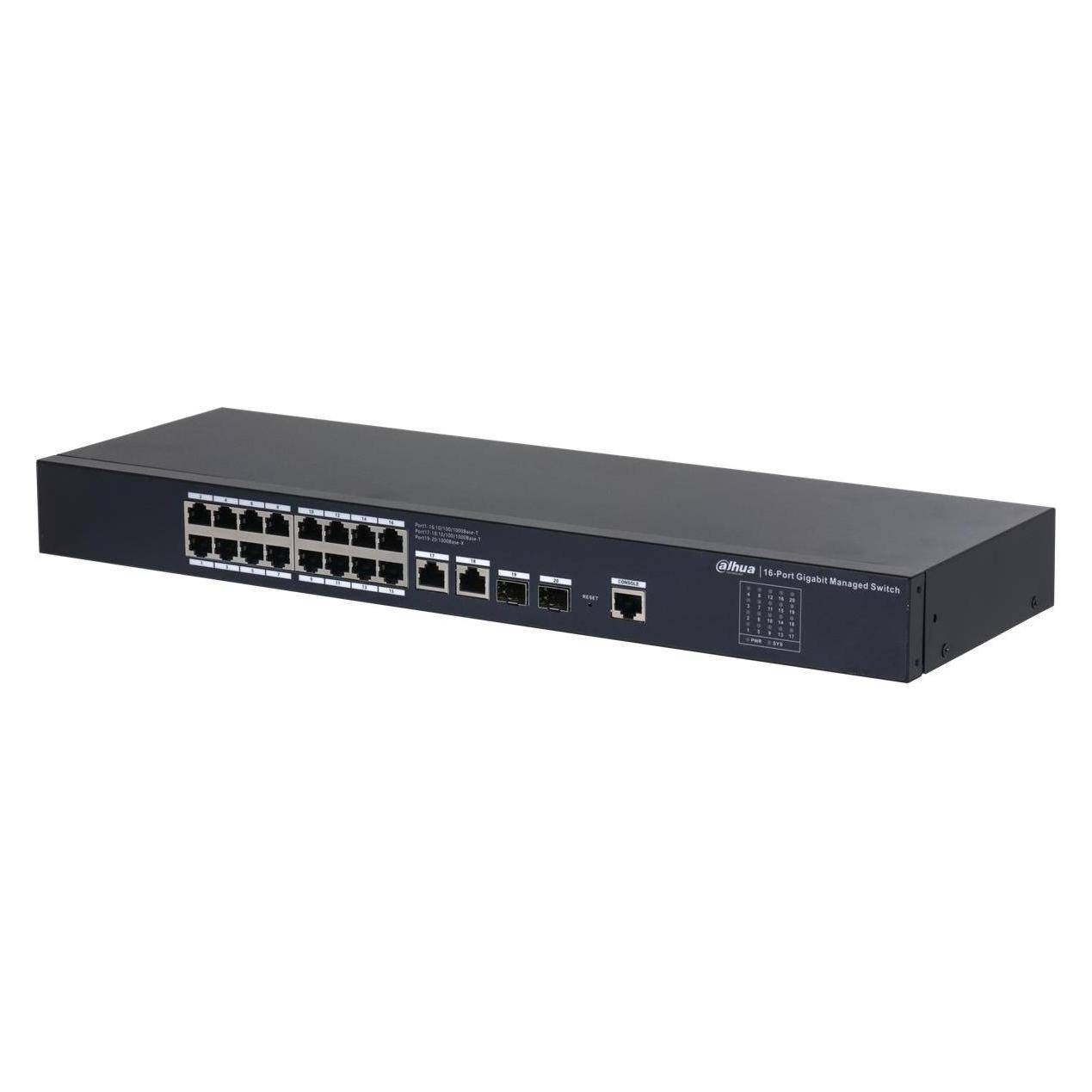 Dahua Switch It Dh-Sg4020 20-Port Managed Desktop Gigabit Switch (18 Ports) (DH-SG4020)