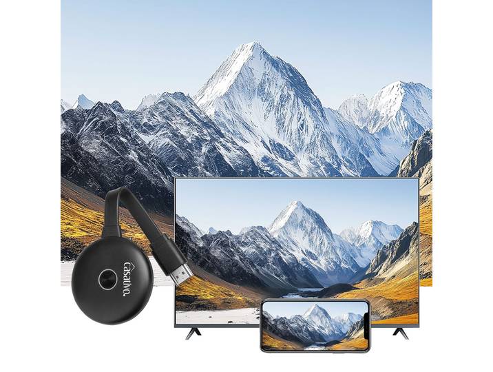 WLAN-HDMI-Streaming-Empfänger für AirPlay, DLNA, Miracast, bis 4K UHD