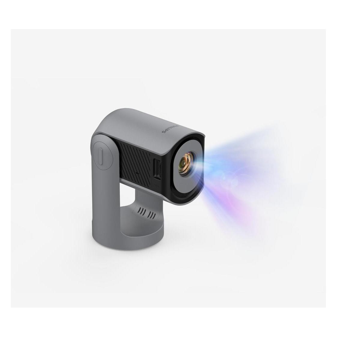 Philips Projektor NeoPix 156, 1280 × 720, 0,88:1, 1000:1, grau (HD, 150 lm) (NPX156/INT)