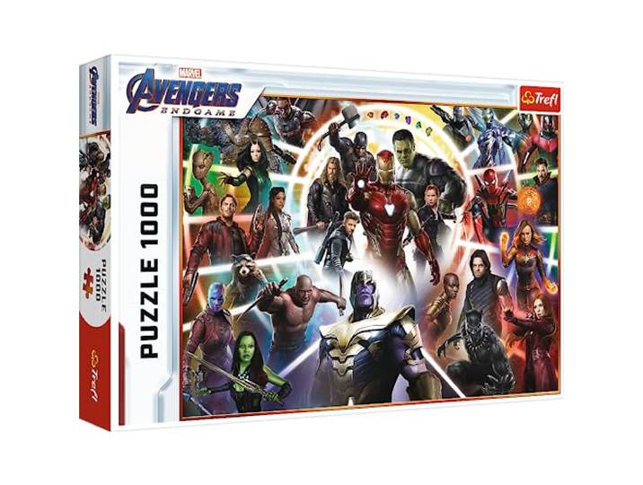 Trefl - Puzzels 1000 Stukjes, Einde van het spel, Marvel The Avengers