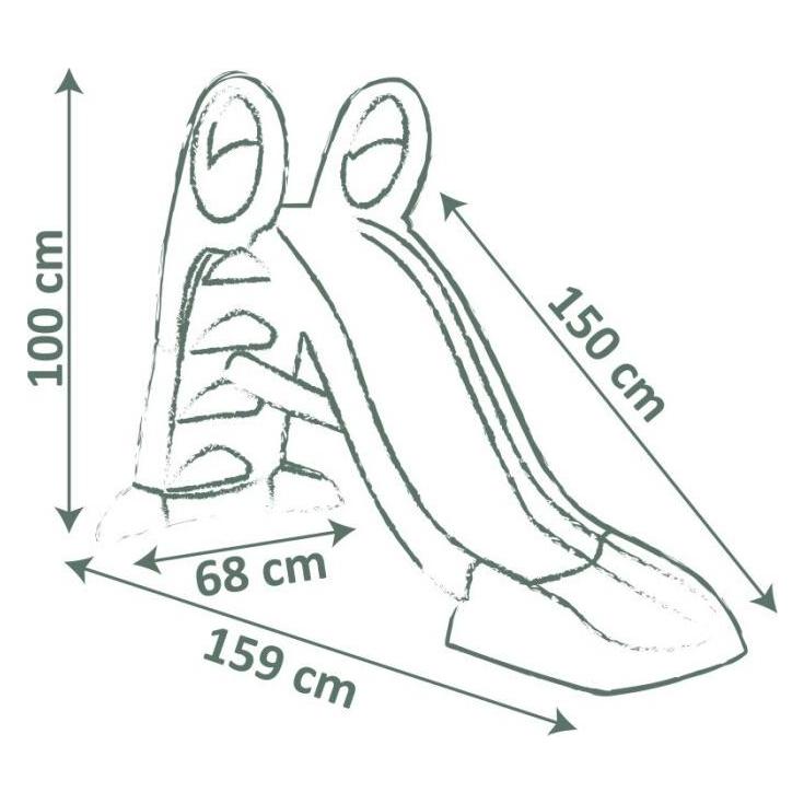 Smoby Life Rutsche GM (1.59 x 0.68 x 1 m) (7600820509)