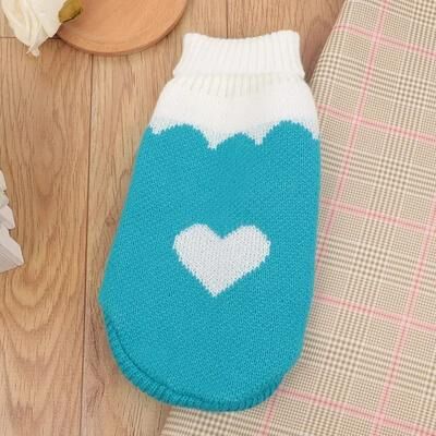 Uplift Essentials Fashion Winter Argyle Cat Sweater Vest blue Heart m