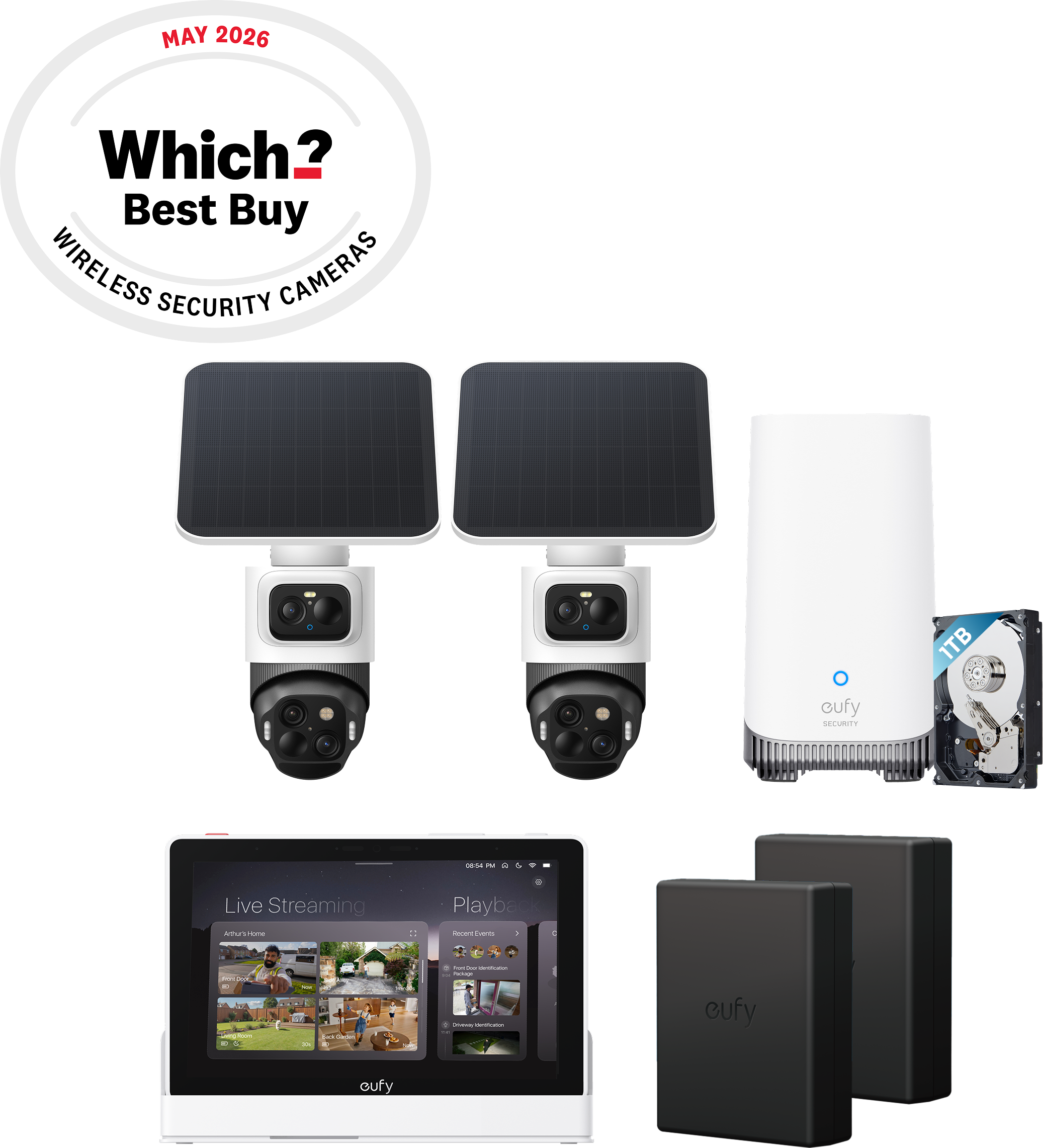 eufyCam S4 Premium Whole-Home Bundle