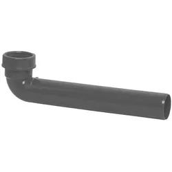 CORNAT Rezyklat Winkel-Anschlussrohr 90 Grad, Dm 40 mm,.. - Zubehör
