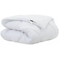 vidaXL Winterbettdecke Weiß 200 x 135 x 5 cm Polyester