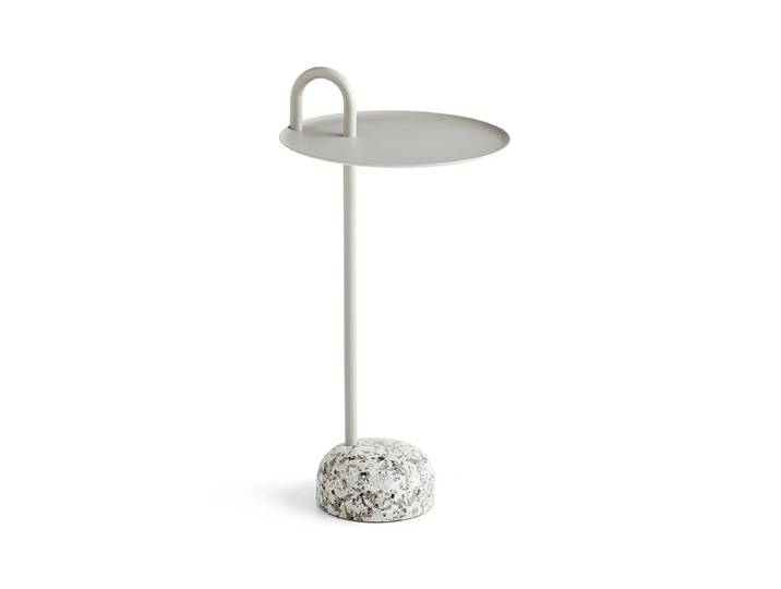 HAY - Bowler Beistelltisch, Ø 36 cm / H 70,5 cm, beige