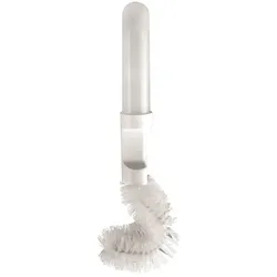 Toilettenbürste Haug duo-matic 35 cm HACCP, mit Flüssigkeitsspender, Bürstenkopf flexibel