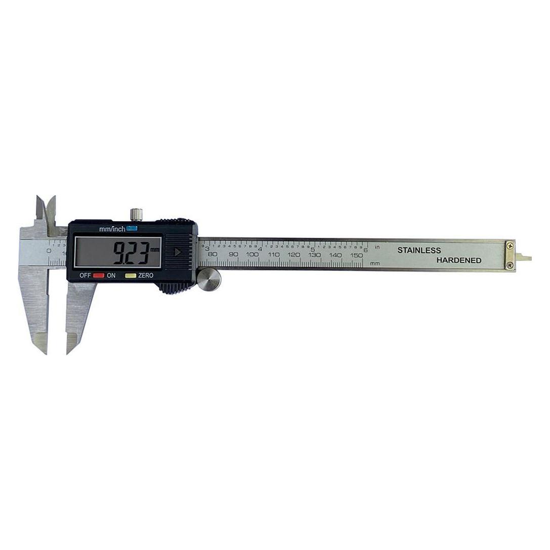 RS PRO Digitalmessschieber LCD,, metrisch & zöllig 150mm / 0.03 mm (15 cm) (2436615)