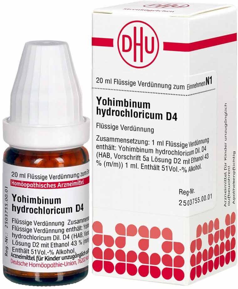 DHU Yohimbinum hydrochloricum D4 Dilution