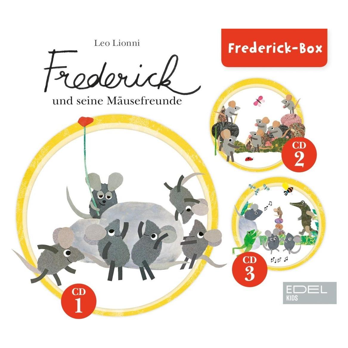Edel:Kids Frederick und seine Mäusefreunde - Federick-Box (F1-3) (0217431KID)