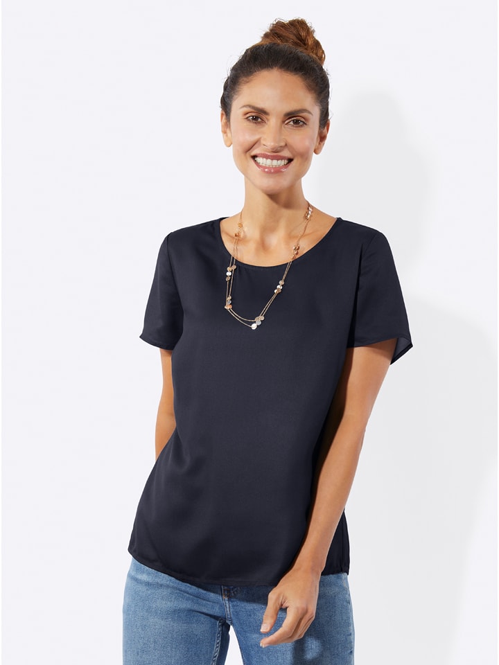 WITT WEIDEN Bluse in Dunkelblau - 42