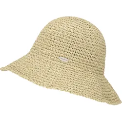 Sonnenhut CHILLOUTS "Mahina Hat", Damen, Gr. S, beige, Stroh, unifarben, Hüte, formstabil, luftdurchlässig