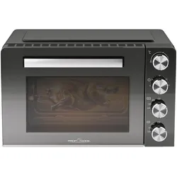 Bomann ProfiCook PC-MBG 1277, Kleinbackofen, Silber, Schwarz