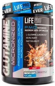 Life Pro Nutrition Glutamine Micronized 500g Cola