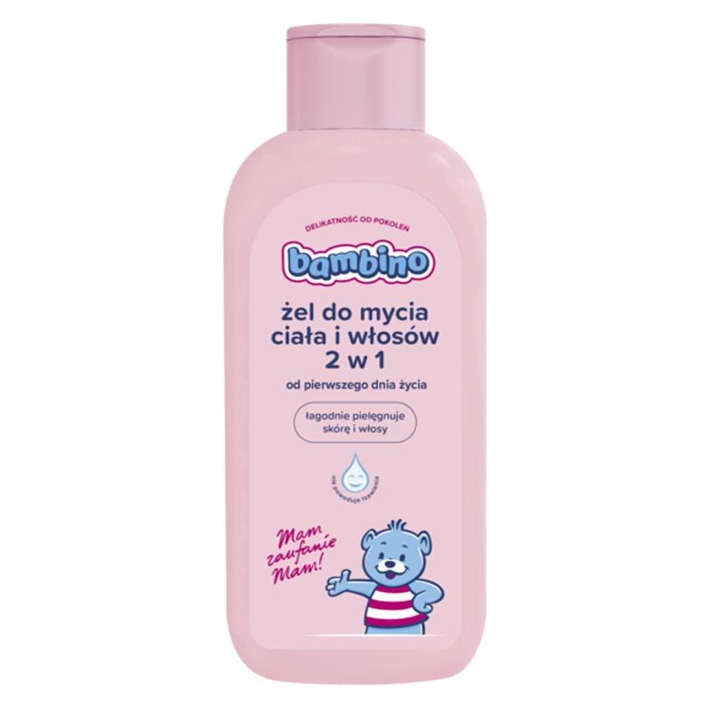 Bambino Body And Hair Wash Gel For Children From The First Days Of Life 400ml (60981689)