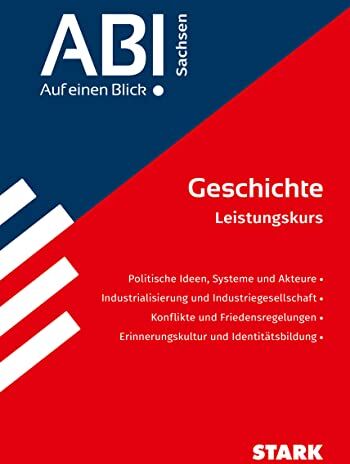 STARK Abi - auf einen Blick! Geschichte Sachsen - Preis vom 15.10.2026 23:06:25 h