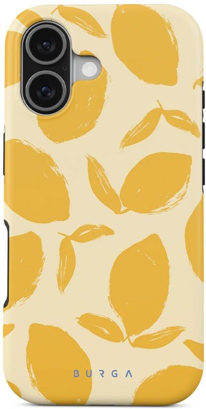 iPhone 17 Burga Tough Fashion Cover - MagSafe Kompatibel - Lemon Tart