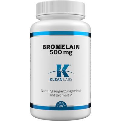 Bromelain 500 mg Klean Labs Kapseln 60 St