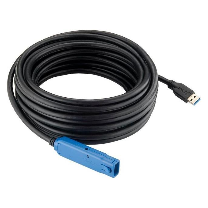 Exsys EX-1406 10m USB A USB A Männlich Weiblich Schwarz USB Kabel (10 m, USB 3.2 Gen 1) (EX-1406)
