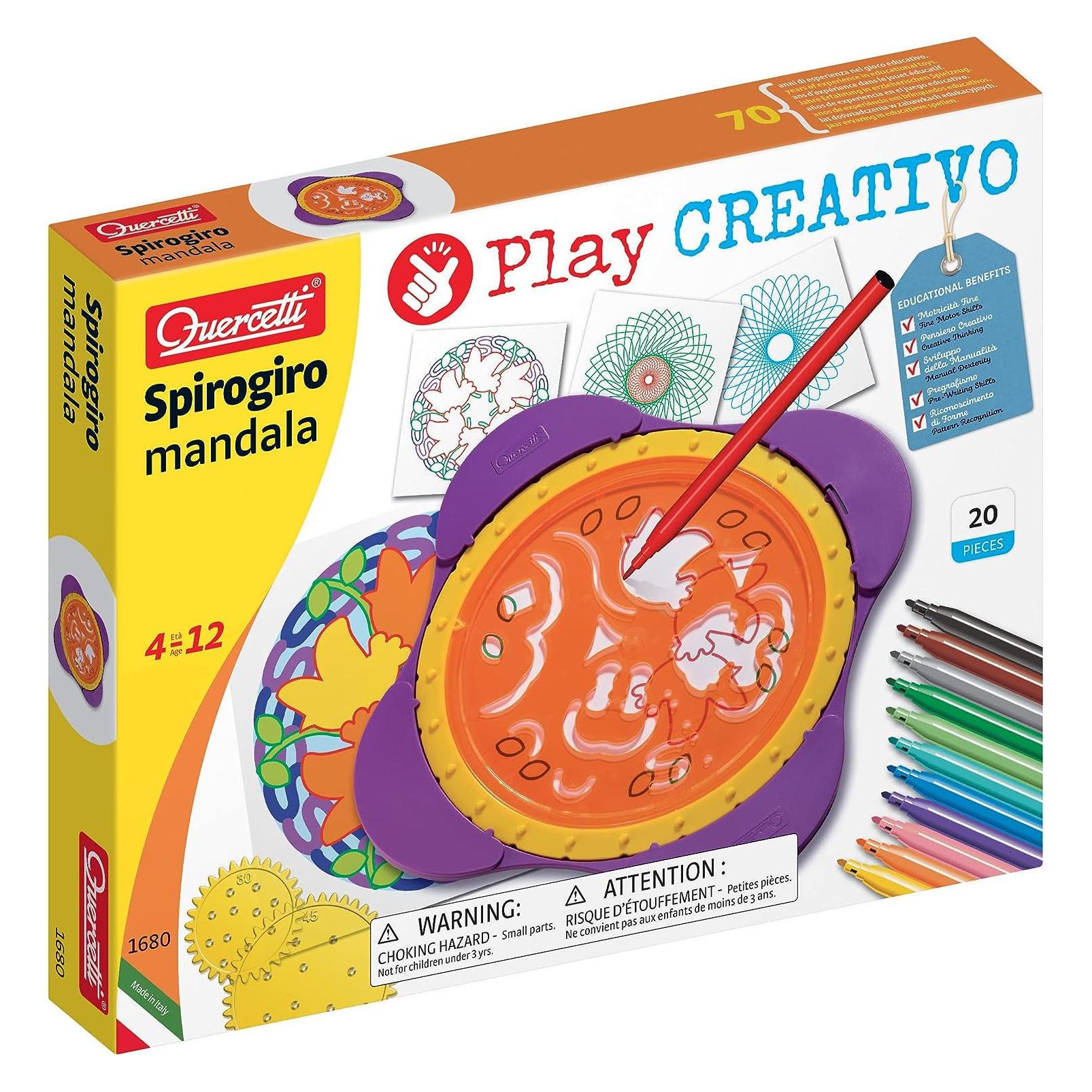 Quercetti Spirogiro Mandala-Schablonen (8007905016800)