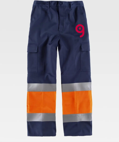 Pantalone Invernale Alta Visibilità multitasche Personalizzate o neutre Workteam