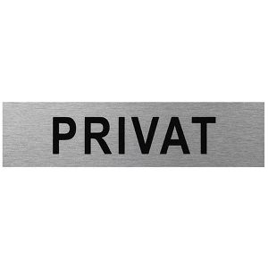 ProPlus Hinweisschild SF972088, Aluminium, 16 x 4 cm, Privat